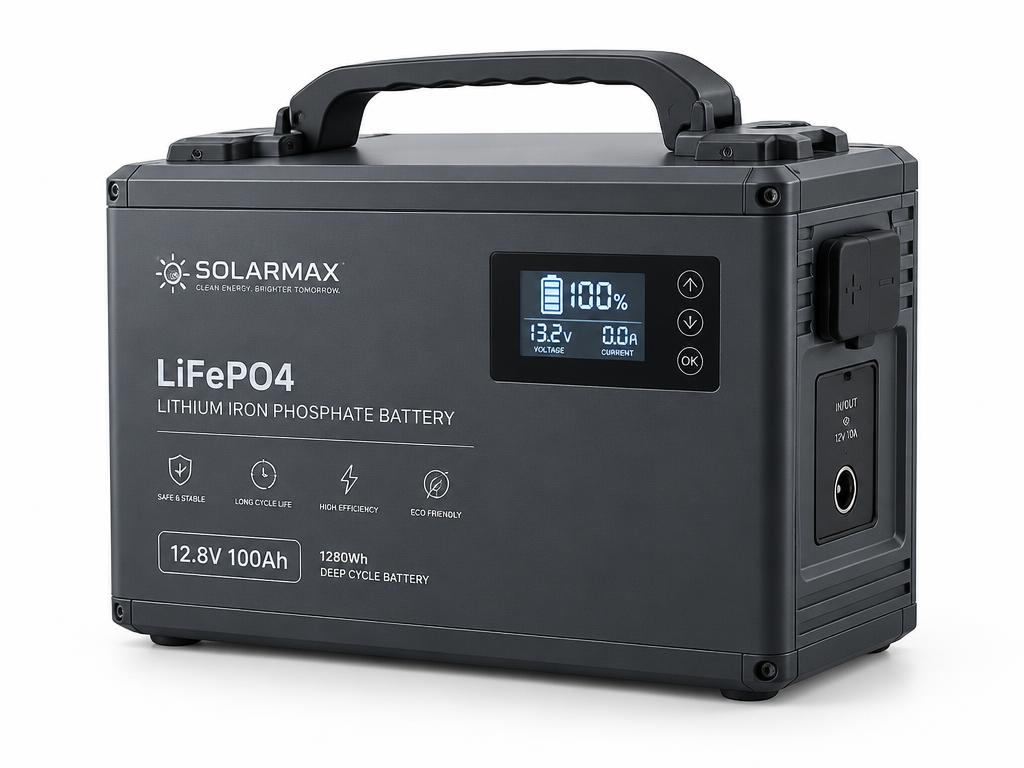 LiFePO4 Solar Battery 100Ah
